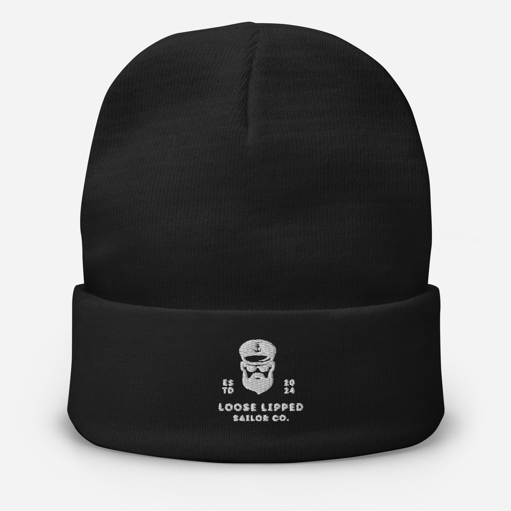 Embroidered Beanie – Loose Lipped Sailor Co.